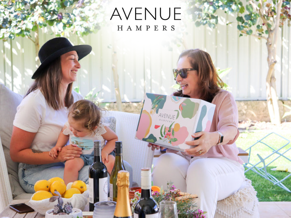 Avenue Hampers website screenshot