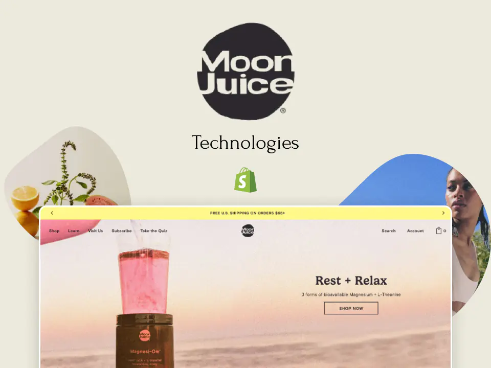 Moon Juice website screenshot