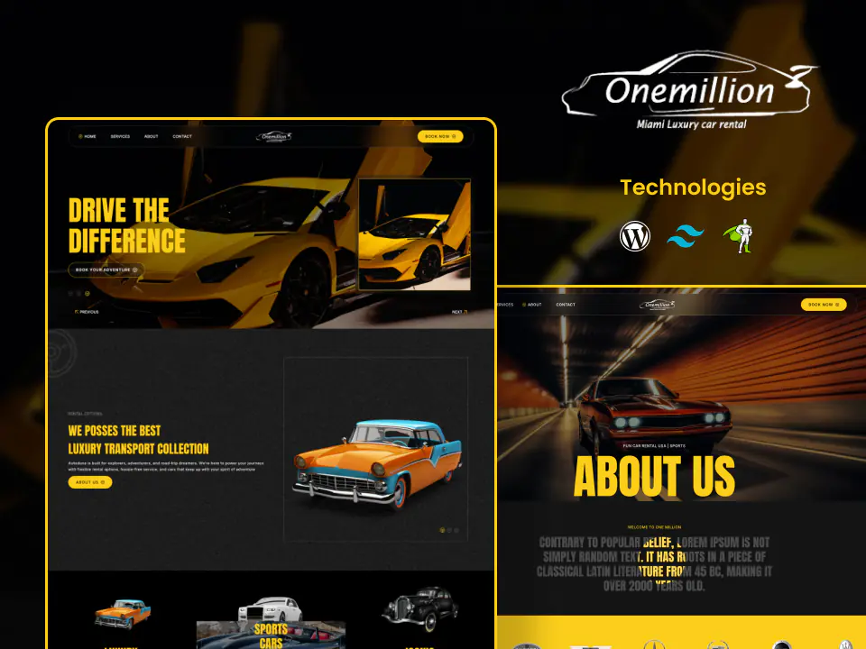 One Million website screenshot