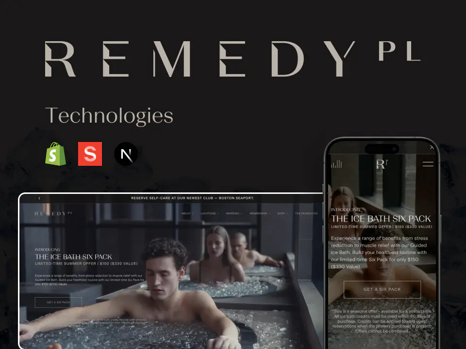 Remedy Place website screenshot