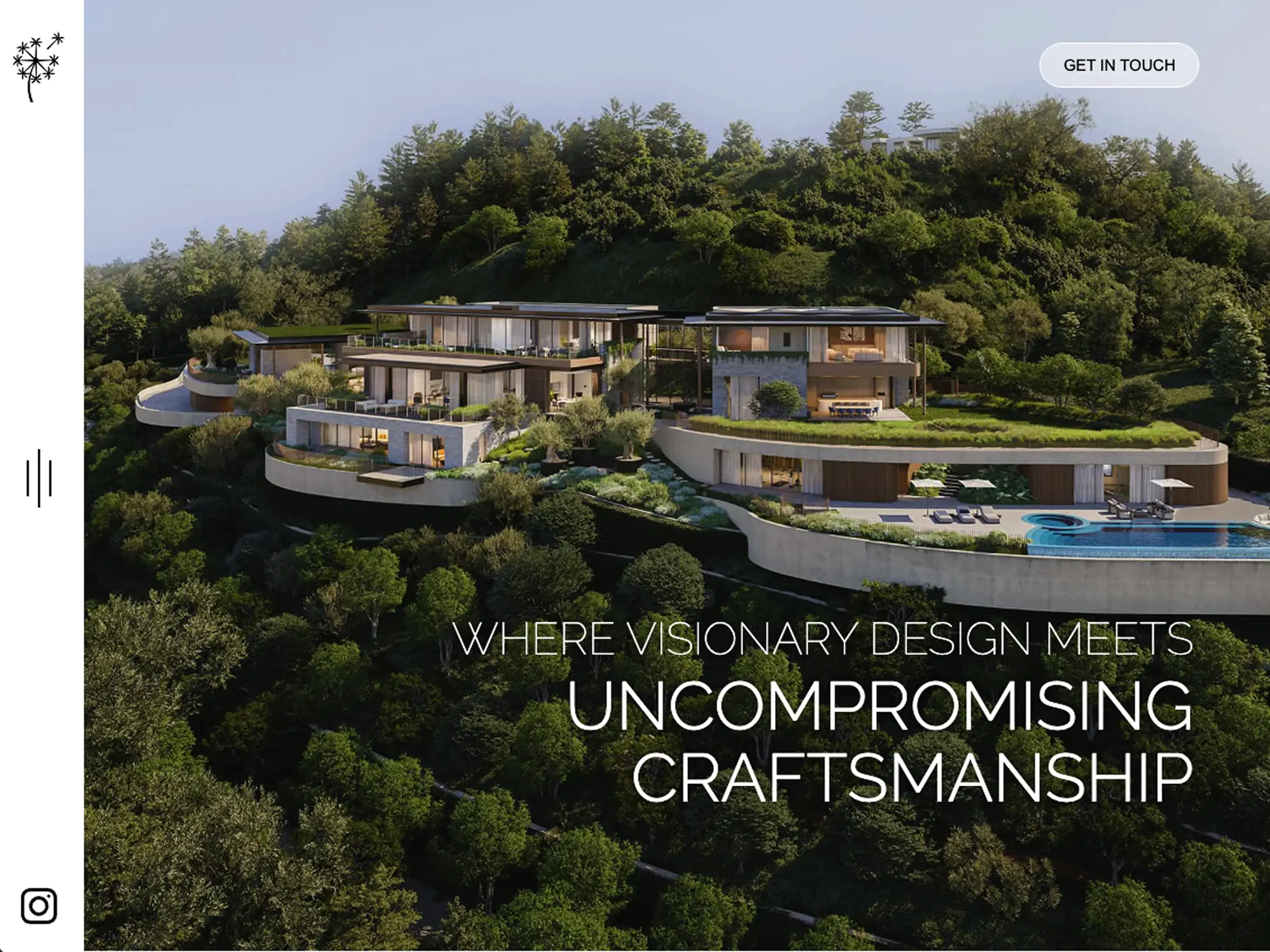 Touchstone Homes website screenshot